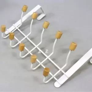 [생활] 문걸이 마스크 후크 도어행거 모자 걸이 10구 고리