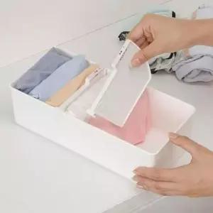 [생활] 정리함 서랍 보관 칸막이 드레스룸 양말 서랍정리용품 수납함 속옷 M