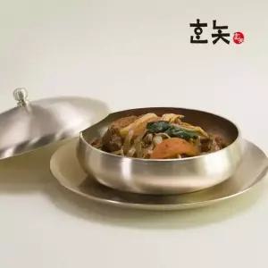 장인 놋그릇 방짜유기 찜냄비 유기반상기 제사제기