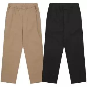 [소이]24F0207-14 테이퍼드 밴딩 면바지_SH