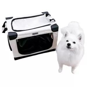 도그팜 조립식 소프트켄넬 강아지 이동장 케이지 S 10% 할인쿠폰 지급 옥스포드천 초경량 유리섬유 프레임