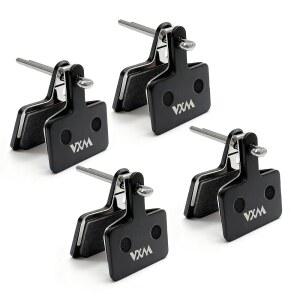 산악 자전거 디스크 브레이크용 브레이크 패드, B01S B03S B05S 패드 및 스프링, TRP 테크로 시마노 데어 브르와 호환되는 4팩 구리 섬유 세미 메탈릭