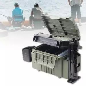 낚시 멀티홀더 로드스탠드 포함 루어 후크박스 31.5CM