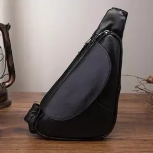 가방 남성 가죽 슬링백 여행 크로스 미니 바디백