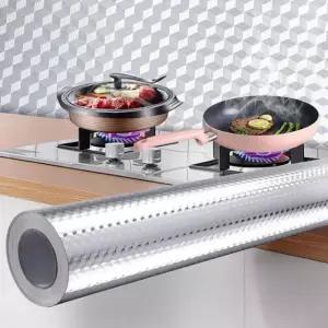 오염방지 알루미늄 주방 시트지 60 x 500cm RWD6915213