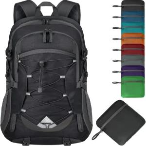 이고루몬 하이킹 백팩 40L 패커블 경량 캠핑 남성 여성 방수 데이팩 야외 여행