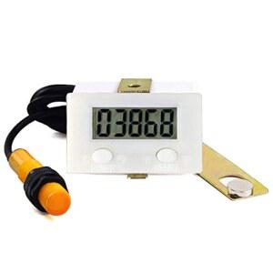 디지텐 LCD 디지털 0-99999 카운터 5자리 플러스 업 게이지 + 마그네틱 스위치 센서