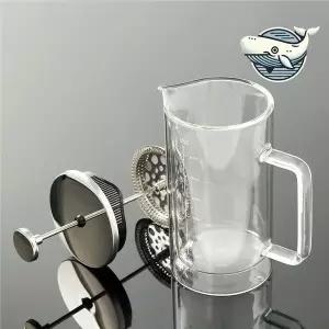 [하프클럽/브이와이]내열 유리 스테인드리퍼 커피 추출기 650ml