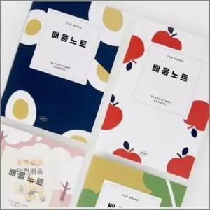 [문구/오피스] 5개묶음 초등 배움노트 초둥학생 노트 더메모 스터디 학습 신학기 학습 준비물