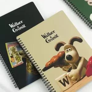 [문구/오피스] 월레스와그로밋 하드커버 유선 연습장 2P 대학노트