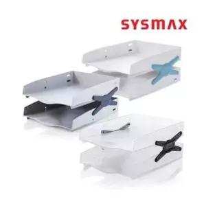 [문구/오피스] 시스맥스 네오 2단 트레이 서류 보관 받침 수납 정리
