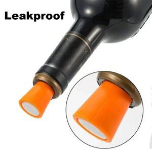 실리콘 와인 병 마개 누출 방지 맥주 위스키 뚜껑 샴페인 액세서리 클로저 코르크 플러그