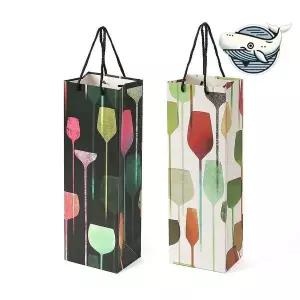 [하프클럽/브이와이]세련된 와인 캐리어 가방 위스키 종 만든 고급