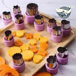 [하프클럽/브이와이]쿠키모양틀 모양 커팅 도구 쿠키와 과일 장식