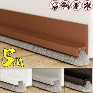 도어 씰링 스트립 자체 접착 하단 갭 필링 곤충 방지 브러시 방풍 방음 테이프