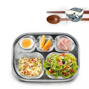 [하프클럽/브이와이]스텐식기 체중관리 용 스텐레스식판 식판