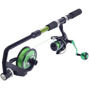 쿨포트 낚시 라인 스풀러, 조절 가능한 와인더, 트위스트 없음, 주조 및 방적 트롤링 릴용 휴대용