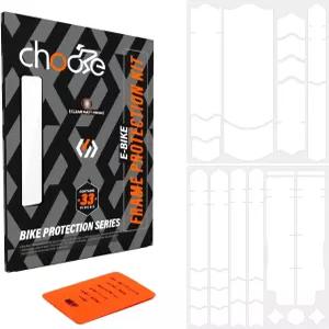 CNC 전기 자전거 프레임 보호 테이프 32피스 토탈 필름 가드 랩 상하 튜브 섀시 스크래치 흠집 및 emtb