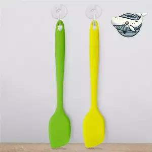 [하프클럽/브이와이]유연한 실리콘 이유식 스파츌라 미니 주걱 아기