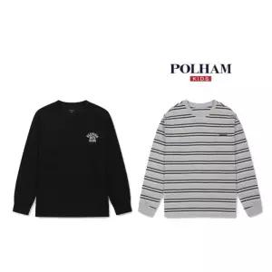 [백화점 홈쇼핑 정품] 폴햄 키즈 공용) 에어리쿨 루즈핏 긴팔티 PKG2TS3830