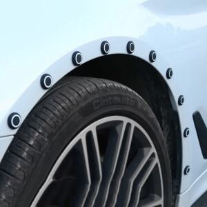 차체 도트 범퍼 스티커 DIY 도어 쿠션 충격 흡수 패드 안티 스크래치 외부 부품