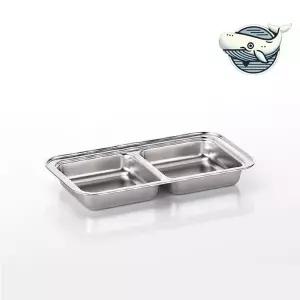 [하프클럽/브이와이]실용적인  식사로 스텐 스텐식판 집식판 나눠