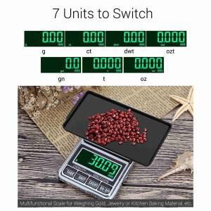 휴대용 디지털 저울 금 보석 미니 포켓 전문 정확한 전자 정밀