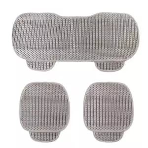 [CAR] / 원스카 자동차쿨방석 3종세트 메자동차방석 실버