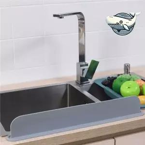 [하프클럽/브이와이]물막이 싱크대수납 선반 수납 물튀김방지