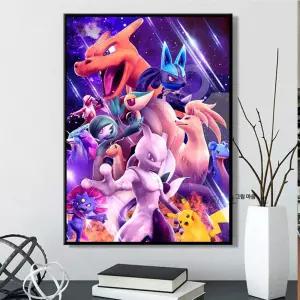 포켓몬 보석십자수 캐릭터 수공예 집콕 선물 비즈 어린이 캔버스 만들기 공예 보코몬 화룡