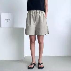 반바지 소재 밴딩 여름 팬츠 쿨 3색 시원한 5부 여자