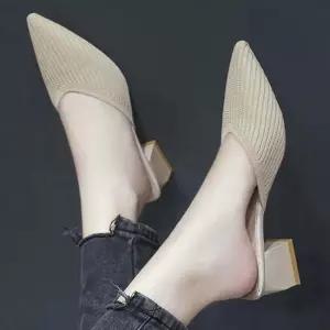 인기상품 여자 편한 슈즈 신발 블로퍼 단화 구두 이쁜 뮬슬리퍼 [W5D2F77_260331]