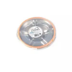 6칸 원형반찬통 스텐밀폐용기 중