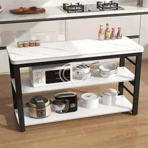 베이킹 작업대 씽크대 보조수납장 선반 주방테이블 렌지대 홈바 쿠킹스테이션