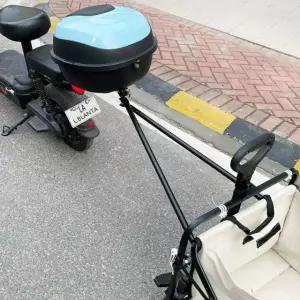 웨건 연결장치 자전거 캠핑카 히치볼 트레일러 연결고리 캐리어 바구니