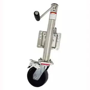 캠핑카 받침대 트레일러 잭 높이조절 바퀴 지지대 카라반 부품 레벨링