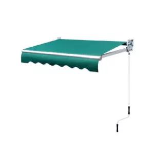 수동식 어닝 접이식 캠핑 그늘막 발코니 워터프루프 차양막 스카이 텐트