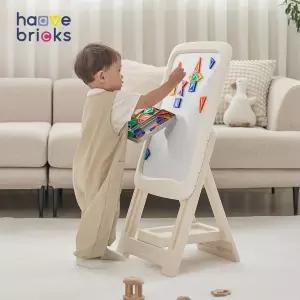 하베브릭스 유아 아기 높낮이조절 꼬마몬테 자석보드 칠판놀이 화이트보드