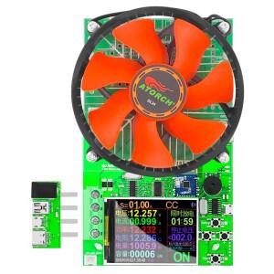 DL24 150W 2.4 DC USB 테스터 전자 부하 18650 자동차 배터리 용량 모니터 방전 충전 전력계 검사기