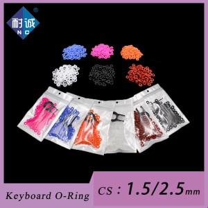 125 개몫 MX 커버 키보드 o 링 풀러 스위치 댐퍼 고무 o-링 키 교체 소음 감소 와셔