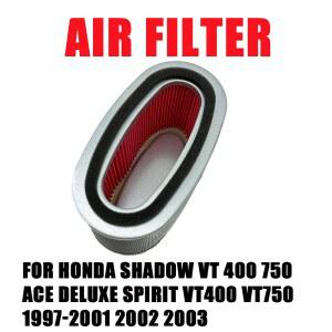 섀도우 VT 400 750 ACE 디럭스 VT400 VT750 1997 2001 2002 2003 오토바이 부품 에어 필터 흡기 요소