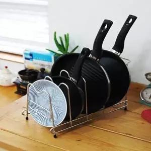 ( )후라이팬 정리를 깔끔하게 오로라 다용도 정리대 대_24822824