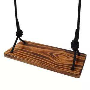 야외 그네 로프 우드 밧줄 펜션 목재 흔들 견고한 매듭그네 놀이기구 원목