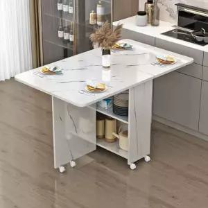 주방대 조리대 이동식 접이식 식탁 아일랜드 협탁 보조선반 작업용 테이블