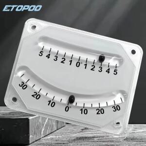 해양 이중 관형 경사계 레벨 오프로드 차량, 보트, 트럭 RV, 캠핑카, 트레일러용 게이지