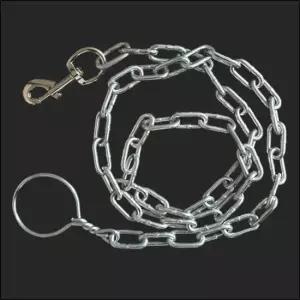 국산 체인 개줄 5mm 시골 진돗개 대형 반려 애견 목줄 체인줄 5mm 철줄 쇠줄 튼튼 대형견