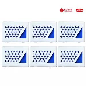 롯데이라프 서랍장용 방충제 6개입 라벤더향 옷장용 나프탈렌 좀약 해충제