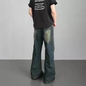 빈티지 봄 남성 부츠컷 크린핏 와이드 패션 청바지 슬림 일자핏 데님팬츠 슬랙스 M스포1