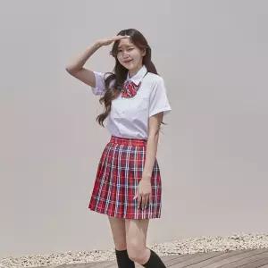 교복몰 심플 포켓 얇은 반팔 블라우스 교복셔츠 교복 , 자취꿀템 HyC마켓