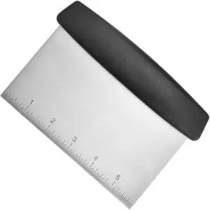 셰베이 스테인리스 스틸 반죽 커터 다용도 블렌더/매셔/무릎 보호대 벤치 스크레이퍼 피자 도구